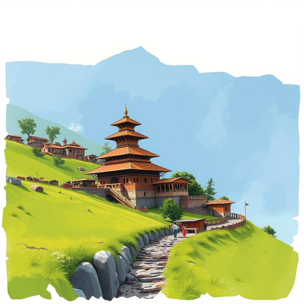 nepal-scetch